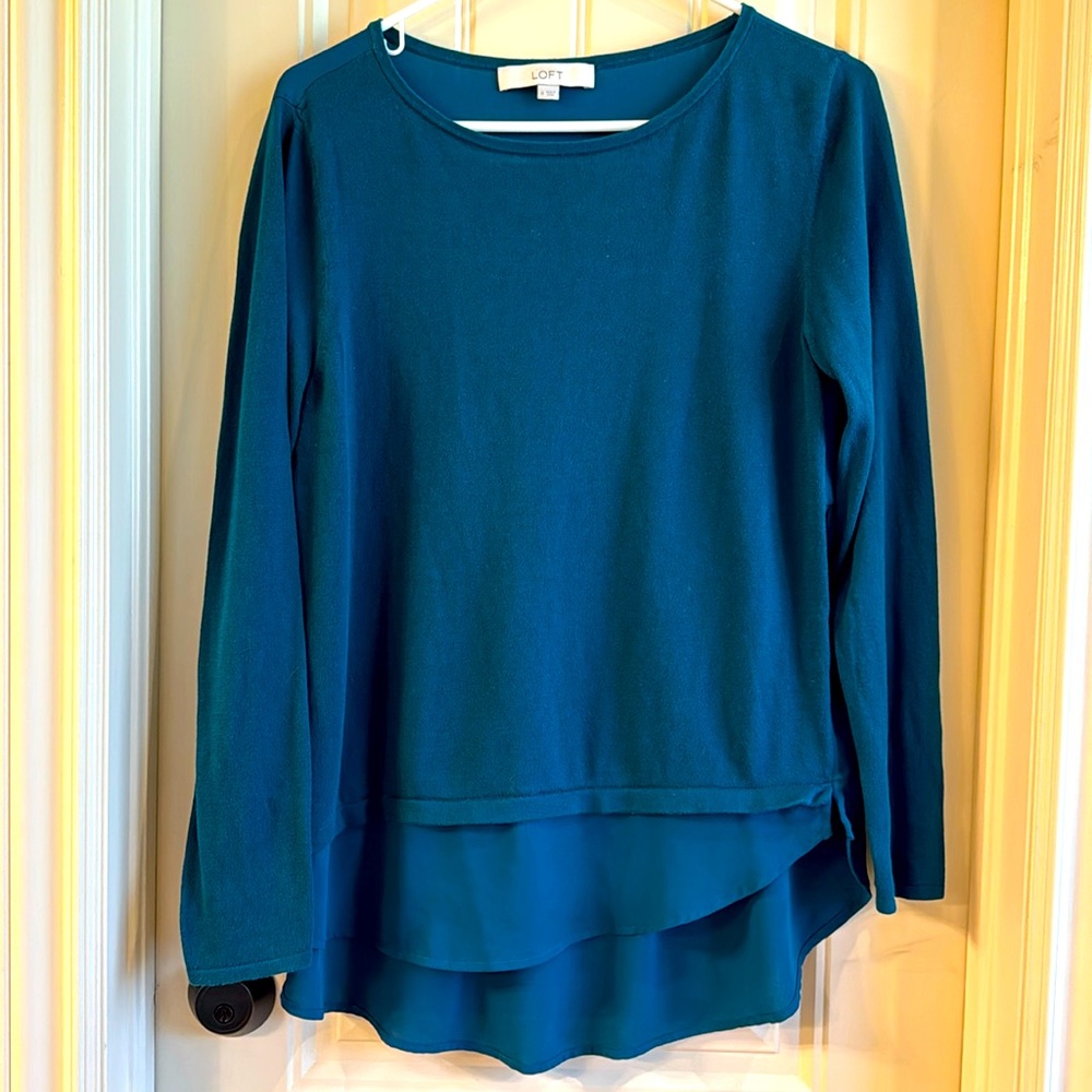 The Loft green blouse